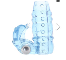 Load image into Gallery viewer, 3 Way Double Dolphin Vibrating Enhancer