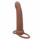 Load image into Gallery viewer, Performance Maxx Rechargeable Ribbed Dual Penetrator brown