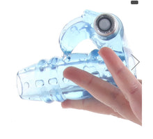 Load image into Gallery viewer, 3 Way Double Dolphin Vibrating Enhancer