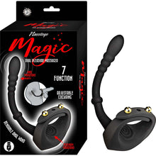Load image into Gallery viewer, Magic Dual Pleasure Massager Black