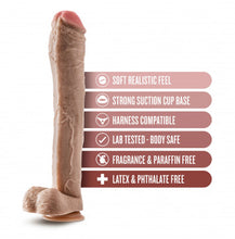 Load image into Gallery viewer, Dr. Skin - Mr. Ed - 13 Inch Dildo With Balls - Beige