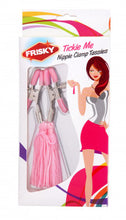 Load image into Gallery viewer, Tickle Me Pink Nipple Clamp Tassels