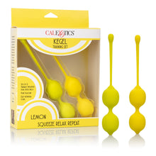 Load image into Gallery viewer, Kegel Training Set Lemon