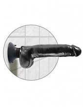 Load image into Gallery viewer, King Cock 9-Inch Cock With Balls - Black