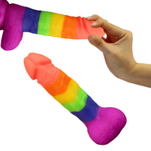 Load image into Gallery viewer, COLOURS PRIDE EDITION- 8" Silicone Dildo