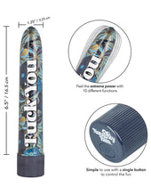 Load image into Gallery viewer, NAUGHTY BITS Fuck You Vibrating Fuck Stick