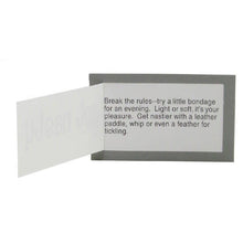 Load image into Gallery viewer, BALL & CHAIN GET NASTY playing cards for couples