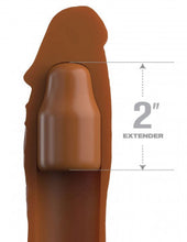 Load image into Gallery viewer, Fantasy X-Tensions Elite 8 Inch Sleeve With 2 Inch Plug - Tan