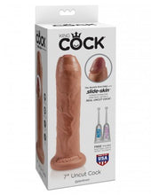 Load image into Gallery viewer, King Cock 7" Uncut - Tan