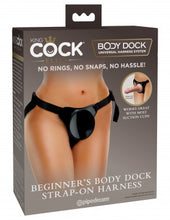Load image into Gallery viewer, King Cock Elite Beginner's Body Dock Strap-on Harness - Black