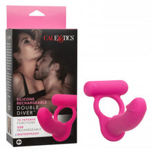 Load image into Gallery viewer, Silicone Rechargeable Double Diver - Pink