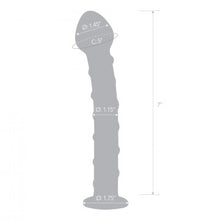 Load image into Gallery viewer, Mr. Swirly Dildo all GLASS dildo