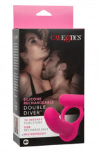 Load image into Gallery viewer, Silicone Rechargeable Double Diver - Pink