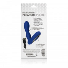 Load image into Gallery viewer, Silicone Wireless Pleasure Probe - Blue