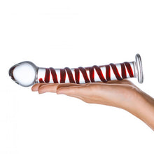 Load image into Gallery viewer, Mr. Swirly Dildo all GLASS dildo