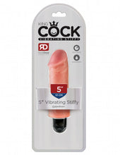 Load image into Gallery viewer, King Cock 5" Vibrating Stiffy Flesh