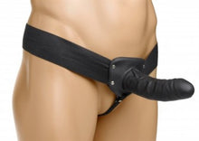 Load image into Gallery viewer, Erection Assist Hollow Strap on - Black