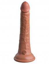 Load image into Gallery viewer, King Cock Elite 7 Inch Dual Density Silicone Cock - Ta