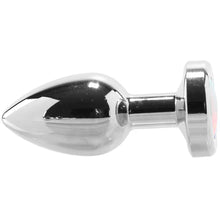 Load image into Gallery viewer, Booty Sparks Silver Light Up Anal Plug in Small
