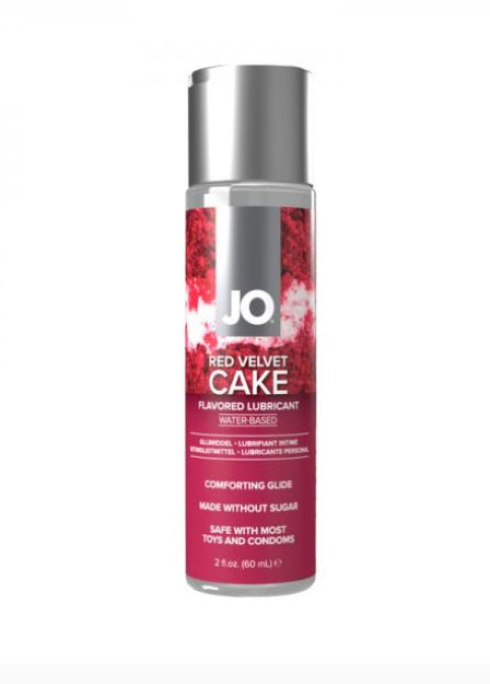 Jo Red Velvet Cake Flavored Water-based Lubricant 2 Oz. - System Jo