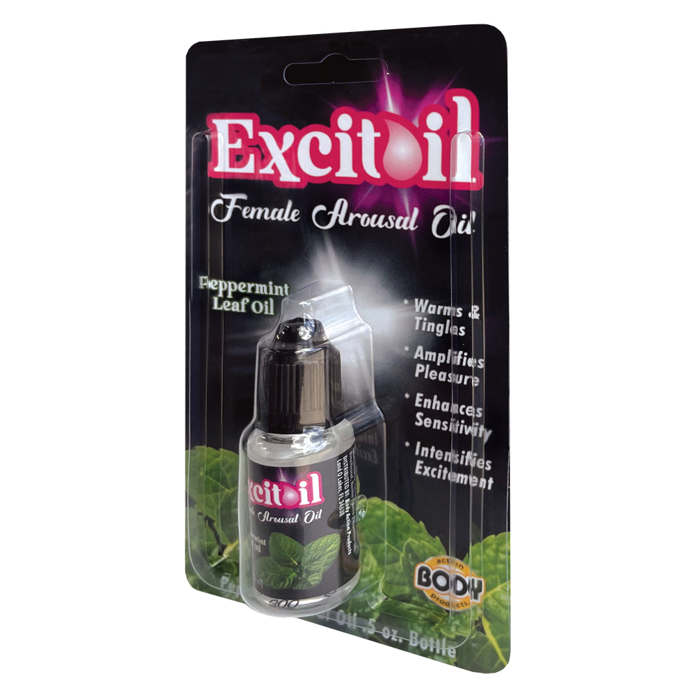 Peppermint Arousal Oil 0.50 oz Bottle - Carded