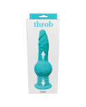 Throb Thrusting Dildo Teal