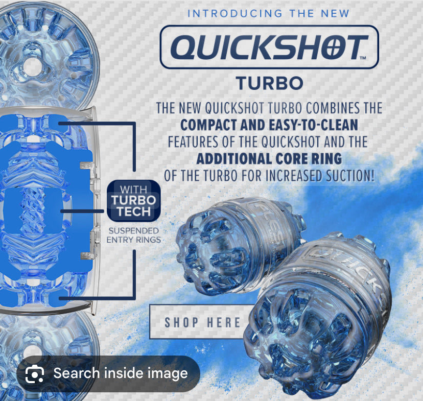 It’s like quick shot turbo