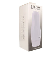 Load image into Gallery viewer, Selopa Pleasure Can Vibrating Stroker in White
