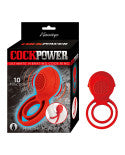 Cockpower Ultimate Vibrating Cockring Red