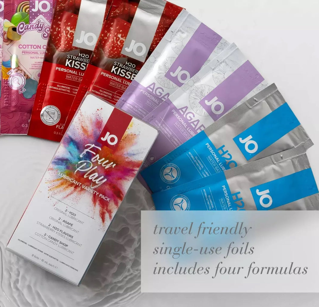 Jo foreplay variety eight pack