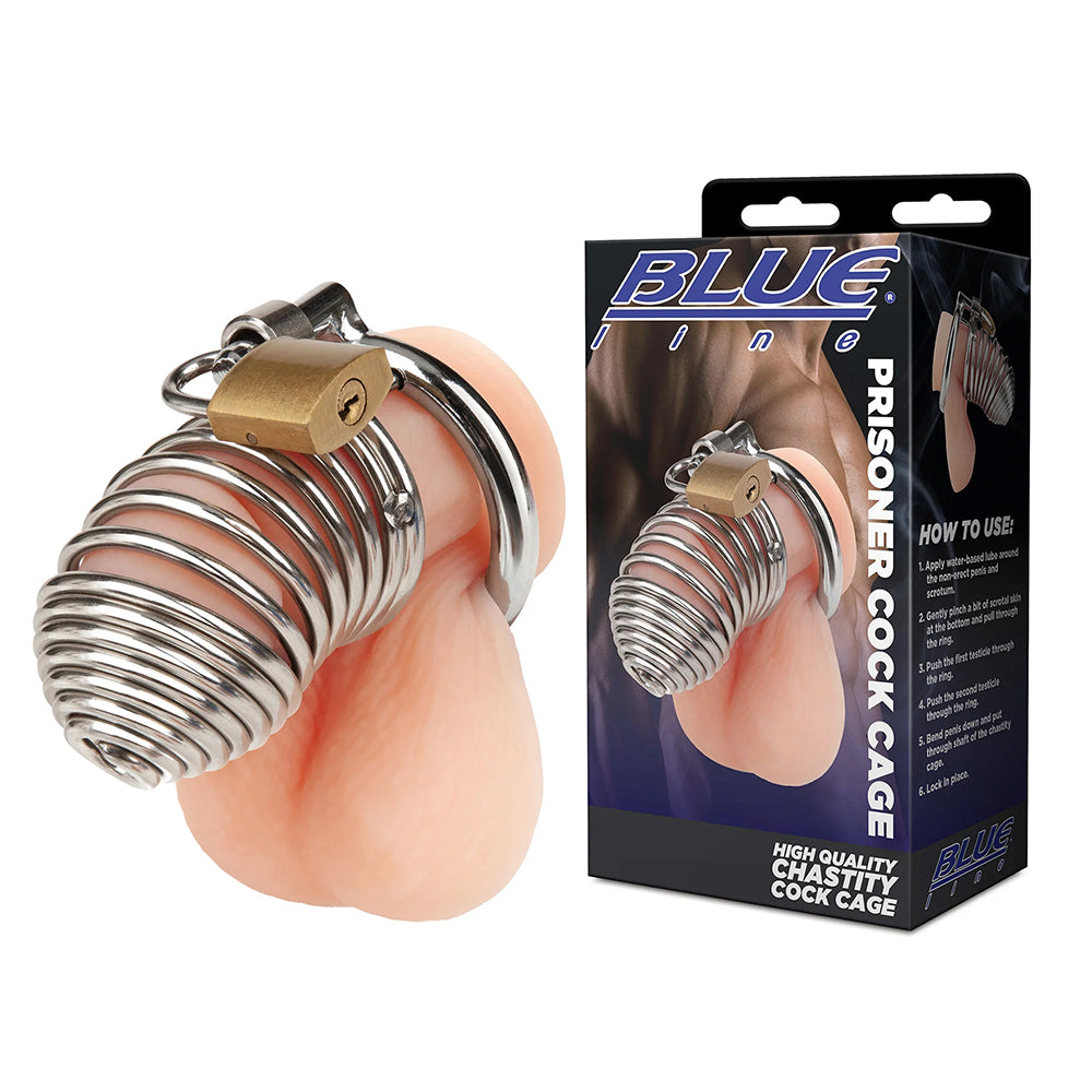 Stainless Steel Prisoner Cock Cage