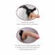 Load image into Gallery viewer, Real Feel Deluxe No. 7 9&quot; Black
