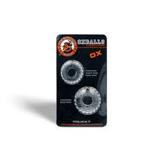 Load image into Gallery viewer, Oxballs TruckT Cock &amp; Ball Ring - Clear Pack of 2
