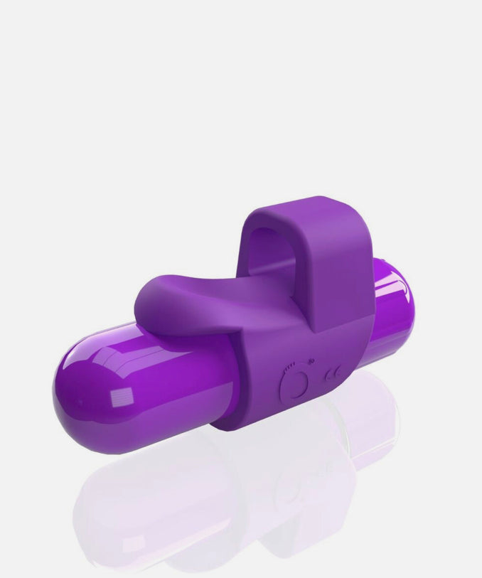 Screaming O 4B FingO's Fingertip Bullet Vibe SLIM Grape/ PINK - Clitoral Vibrator