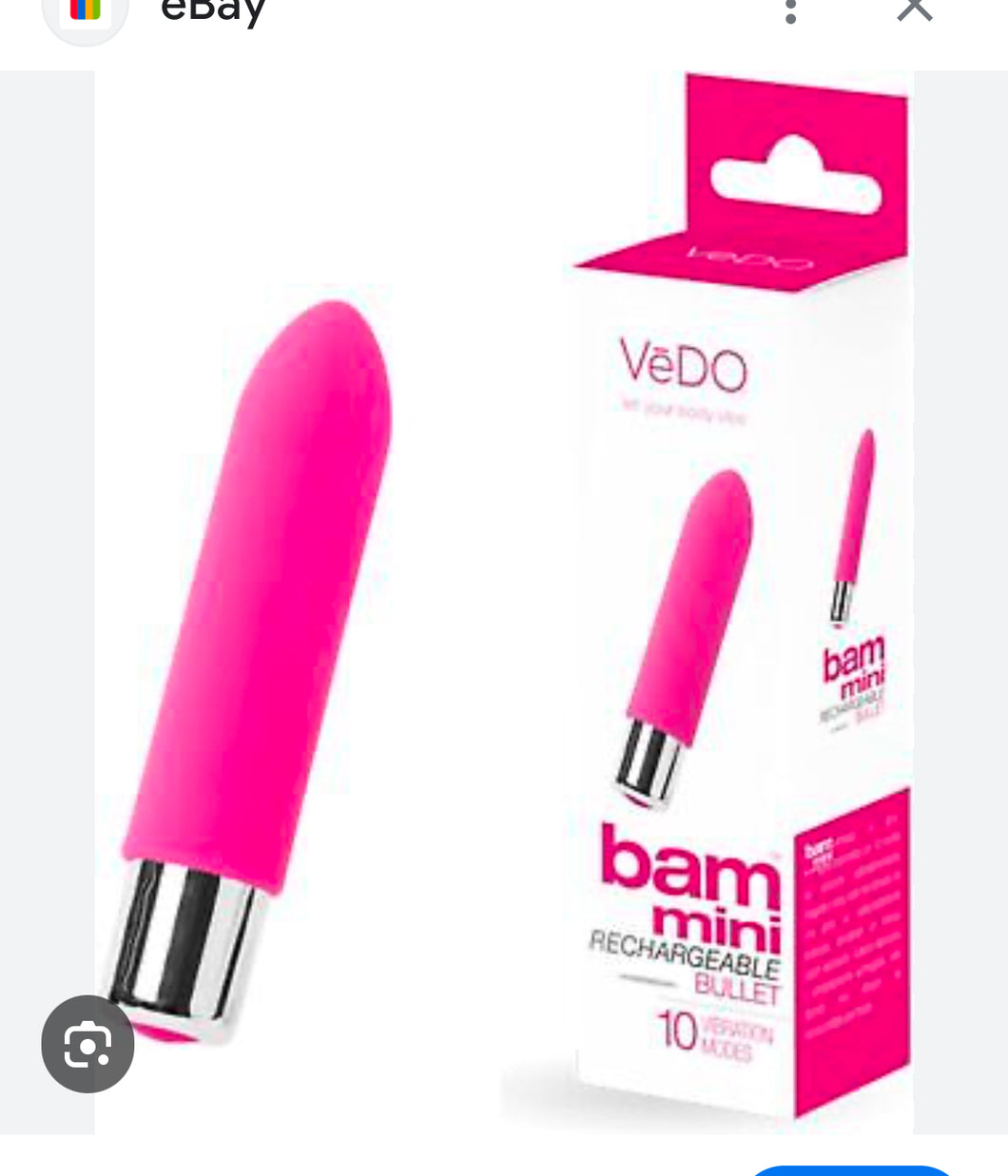 Bam Mini Bullet Vibe Whisper Quiet Discrete Mini Vibrator