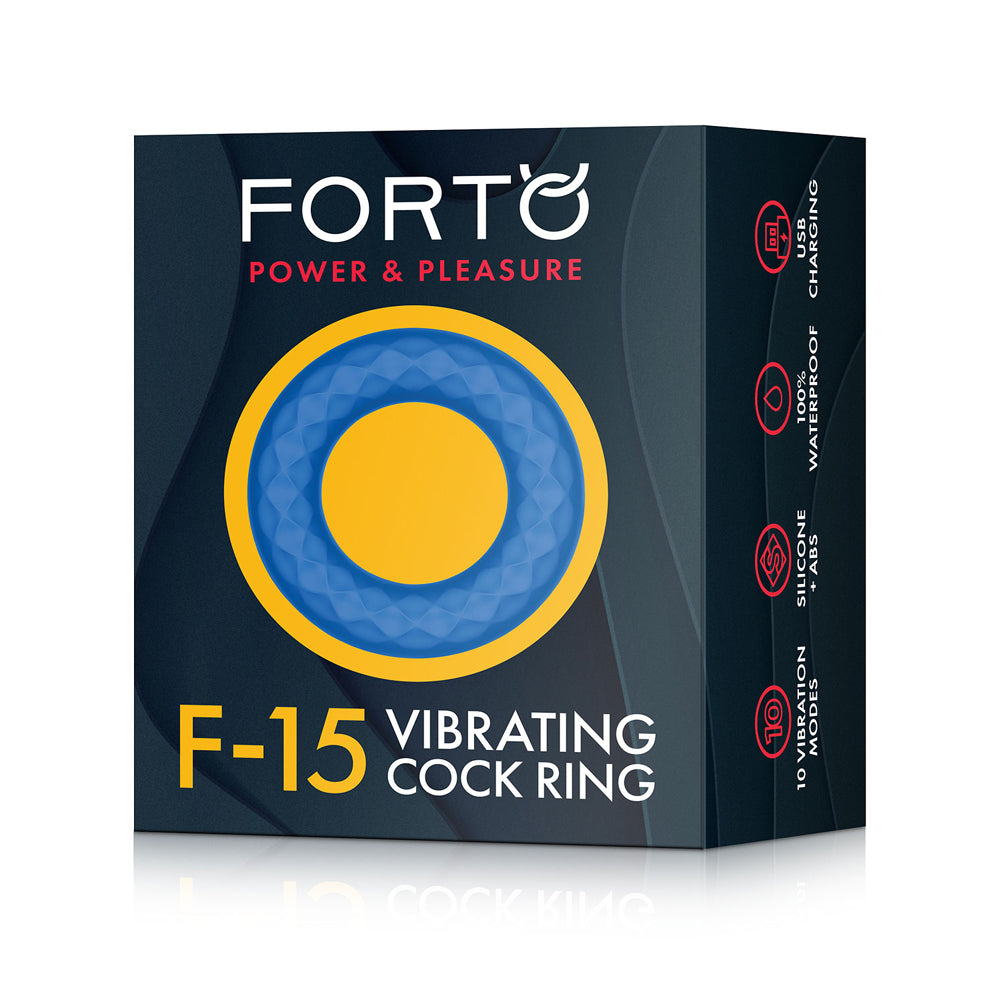 F-15:  Forte Vibrating Cockring Blue