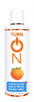 Turn on Unflavored Extra Thick Booty Lube - 4 Fl Oz