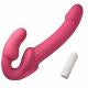 Load image into Gallery viewer, Simply Sweet Candy Crush Pink Vibrating Strapless Strap-On
