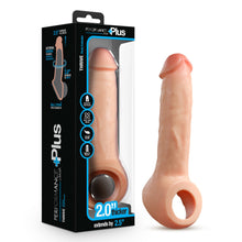 Load image into Gallery viewer, Performance Plus Thrive 2.5&quot; Silicone Penis Xtender Beige
