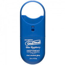 Load image into Gallery viewer, Goodhead - Deep Throat Spray to-Go - Blue Raspberry - .33 Oz.
