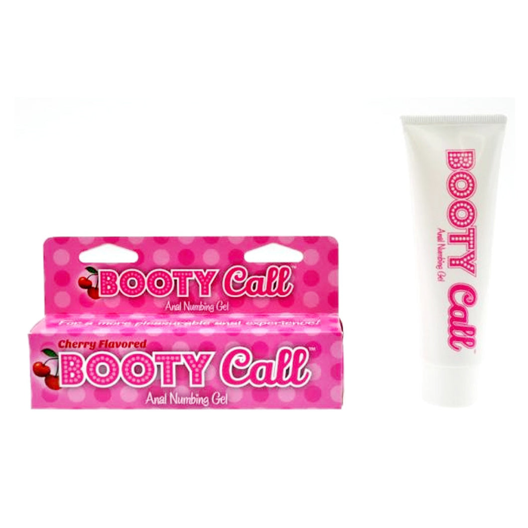 BOOTY CALL CHERRY FLAVORED ANAL NUMBING GEL 1.5OZ WITH BENZOCAINE