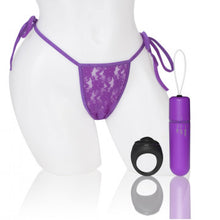 Load image into Gallery viewer, Screaming O 4t - Vibrating Panty Set With Remote Control Ring - Grape
