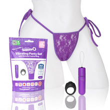 Load image into Gallery viewer, Screaming O 4t - Vibrating Panty Set With Remote Control Ring - Grape
