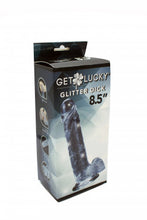 Load image into Gallery viewer, Get Lucky Glitter Dick - 8.5 Inch
