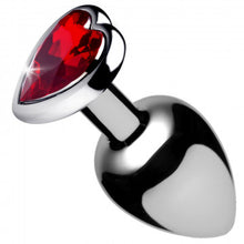 Load image into Gallery viewer, Red Heart Gem Anal  medium Plug - Medium
