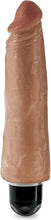 Load image into Gallery viewer, King Cock 8&quot; Vibrating Stiffy - Tan
