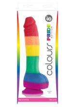 Load image into Gallery viewer, COLOURS PRIDE EDITION- 8&quot; Silicone Dildo
