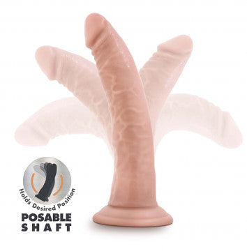 DR. SKIN Posable Shaft 7 with Suction Cup