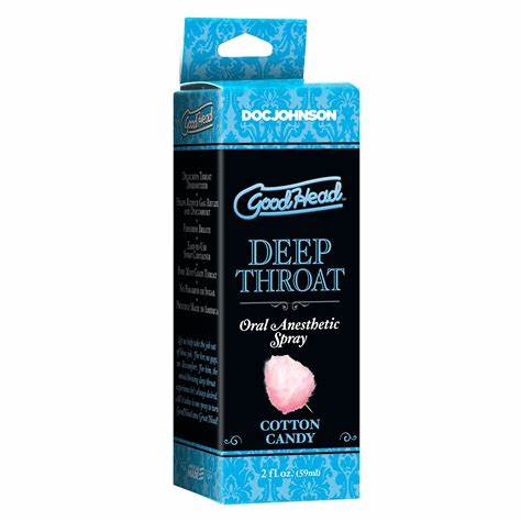 Goodhead - Deep Throat Spray - Cotton Candy