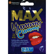 Load image into Gallery viewer, Max Yummy Cummy -  - 4 Count Packets
